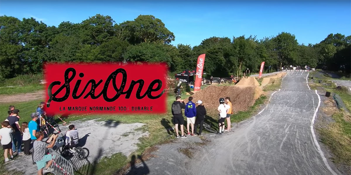 Vue d'ensemble de la piste BMX de Martragny