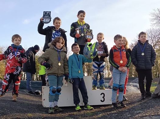 Podium U11 Téléthon 2022