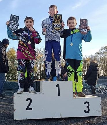 Podium U13 Téléthon 2022